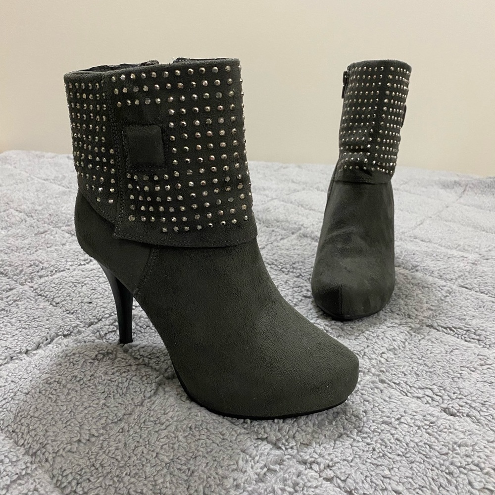 Pacinti booties.  NWOT
